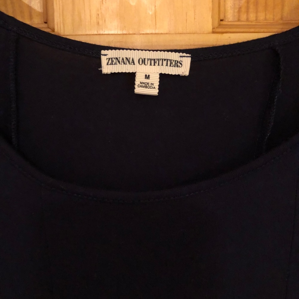 Navy Basic Dress - image 2